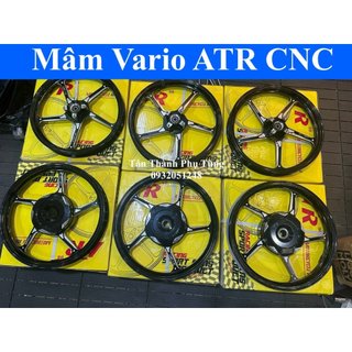Mâm vario cnc atr - màu đen phụkiệnxemáy