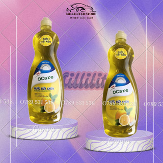 Nước rửa chén hương chanh dcare 800 ml