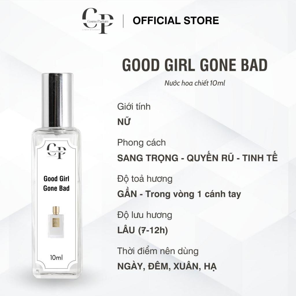 Nước hoa nữ Rắn Trắng Kilian Good Girl Gone Bad sang trọng đầy quyến rũ