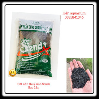 Đất nền thủy sinh hiệu Senda ( bao 2 kg ) đất nền trồng cây thuỷ sinh chuyên dụng
