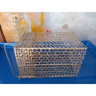 Bẫy Chuột Thông Minh Lồng Sắt Dài 21 Cao 13 Rộng 13 có khóa chặn