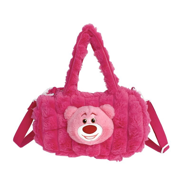 Túi Đeo Chéo Hình Gấu Dâu Tây Nhồi Bông Đáng Yêu