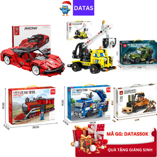 Bộ đồ chơi lắp ghép xếp hình cảnh sát, lắp ghép ô tô, lắp ghép mô hình robot, lắp ráp mô hình tàu chiến, trực thăngdatas