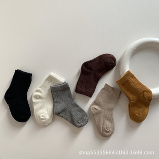 Set 6 đôi tất/vớ Hàn Quốc chống hằn cho bé Trai 0-5 tuổi.