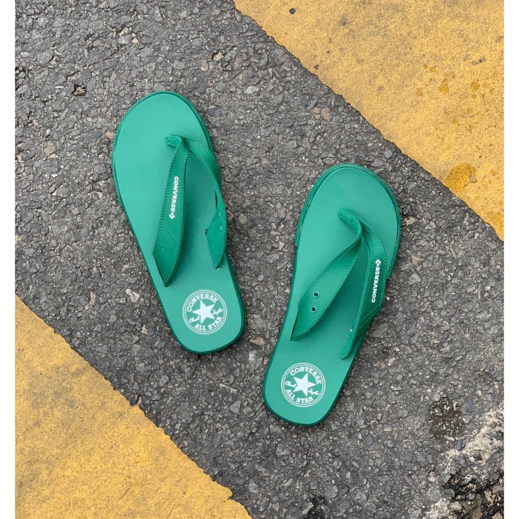 Dép Converse full xanh lá đế nhám chính hãng