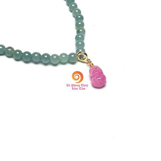 charm tỳ hưu ruby mix vòng tay