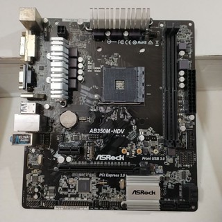 Bo mạch chủ asrock ab350m-hdv. mainboard asrock b350m hdv qua sử dụng