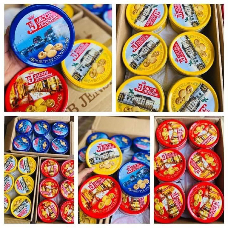 Bánh Quy Jacob & Jensen hộp thiếc 90g