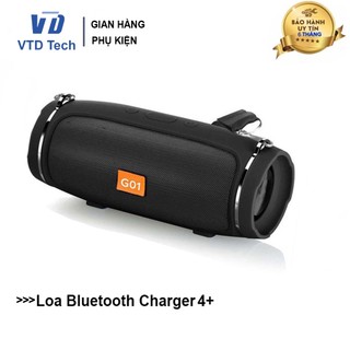 Loa bluetooth mini charge 4+, nhỏ gọn, âm hay, gắn thẻ nhớ - vtd tech
