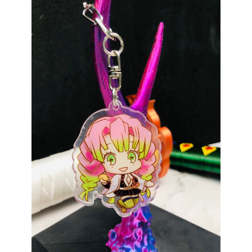 Móc khóa hoạt hình dễ thương các nhân vật Demon Slayer, Onepiece