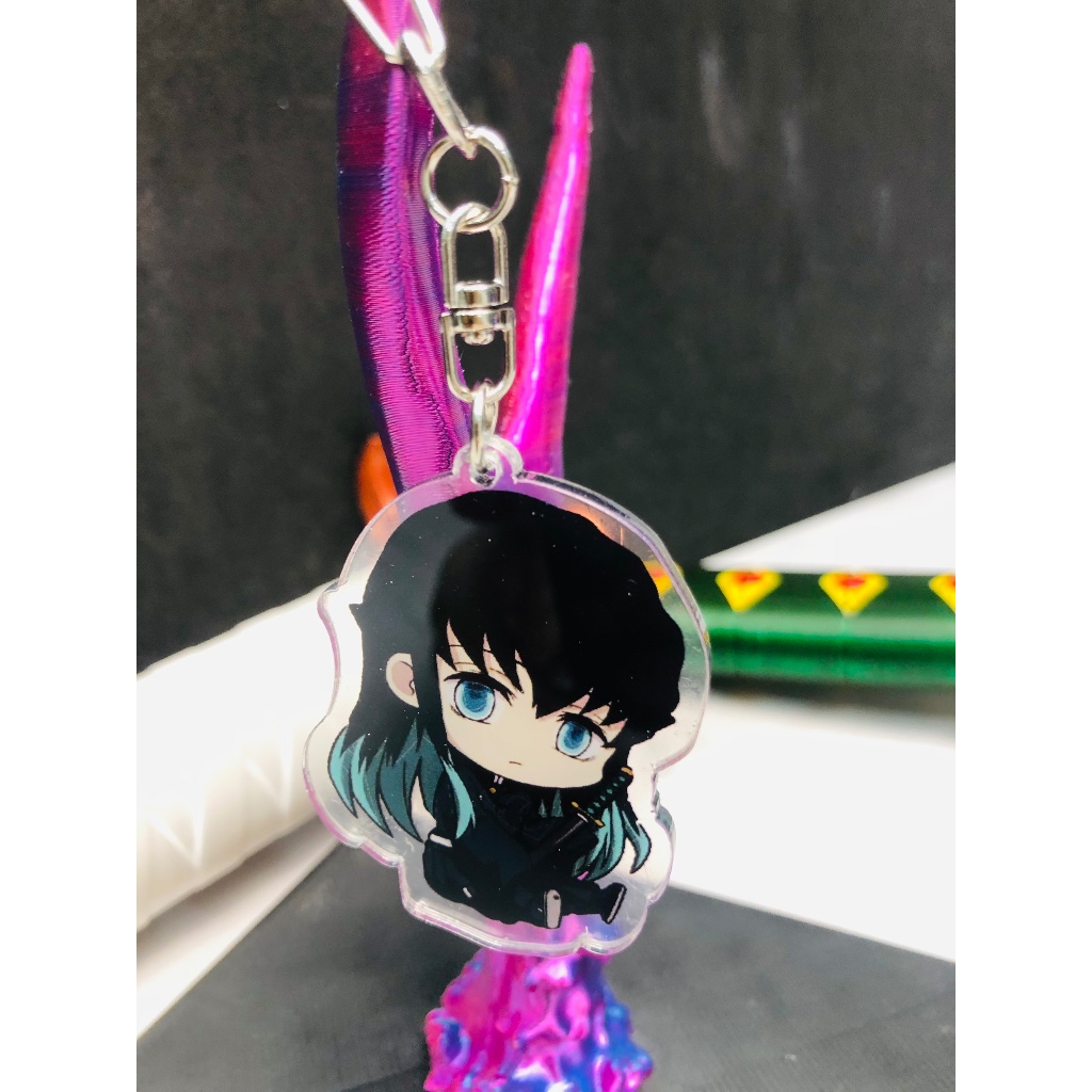 Móc khóa hoạt hình dễ thương các nhân vật Demon Slayer, Onepiece