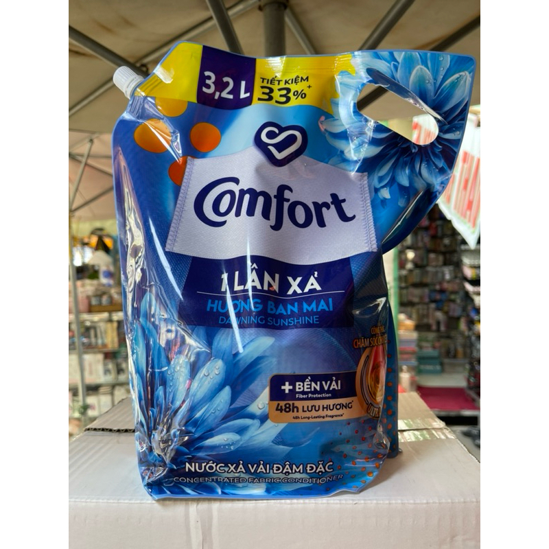 Nước xả vải comfort 3,2 lít 1 lần sả