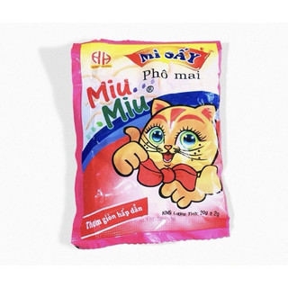 Lẻ 1 gói mì miu miu phô mai trẻ em