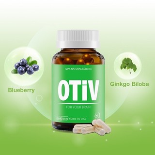 Viên Bổ Não OTIV Hỗ Trợ Cải Thiện Đau Đầu Mất Ngủ Chóng Mặt Lọ 30 Viên