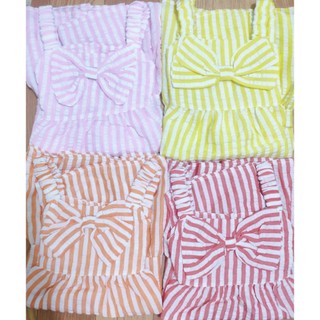 Đầm Hai Dây Tơ Xốp Bé  (8-16kg)