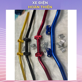 Combo Ghi đông trung quốc xe điện + Cùm nâng CNC_Gi đông trung quốc rizoma 28mm hàng loại 1[Mã giả giá shop LIFE0505E]