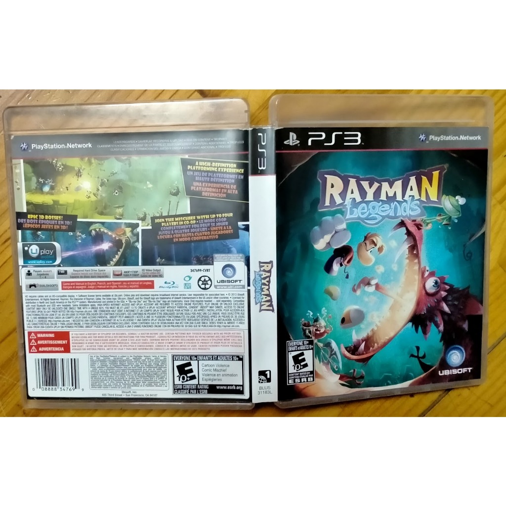 Rayman legend ps3