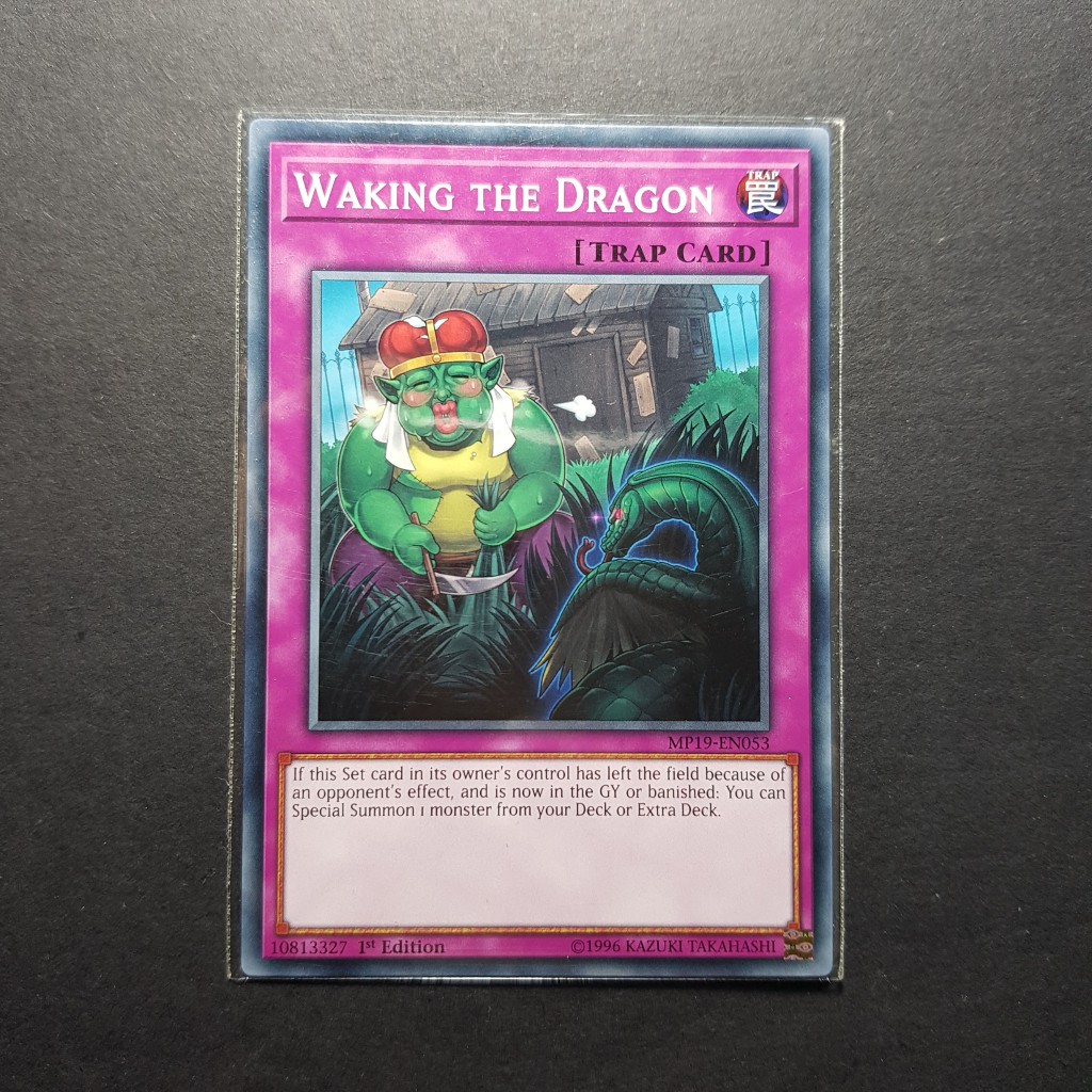 Lá thẻ bài Waking the Dragon - MP19-EN053 - Common 1st Edition