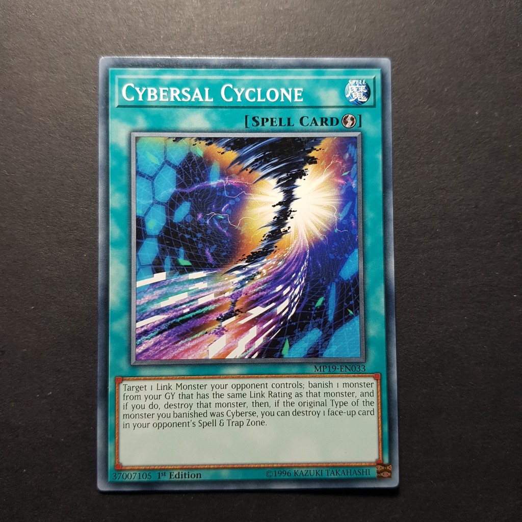Lá thẻ bài Cybersal Cyclone - MP19-EN033 - Common 1st Edition