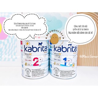 Sữa dê kabrita 800g nội địa nga cho bé 0m+