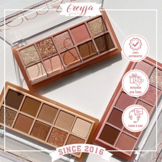  Bảng mắt Romand 10 ô Better Than Eye Palette - Bảng mắt Lấp Lánh đủ bảng màu đủ số phù hợp với mọi layout makeup Freyja 
