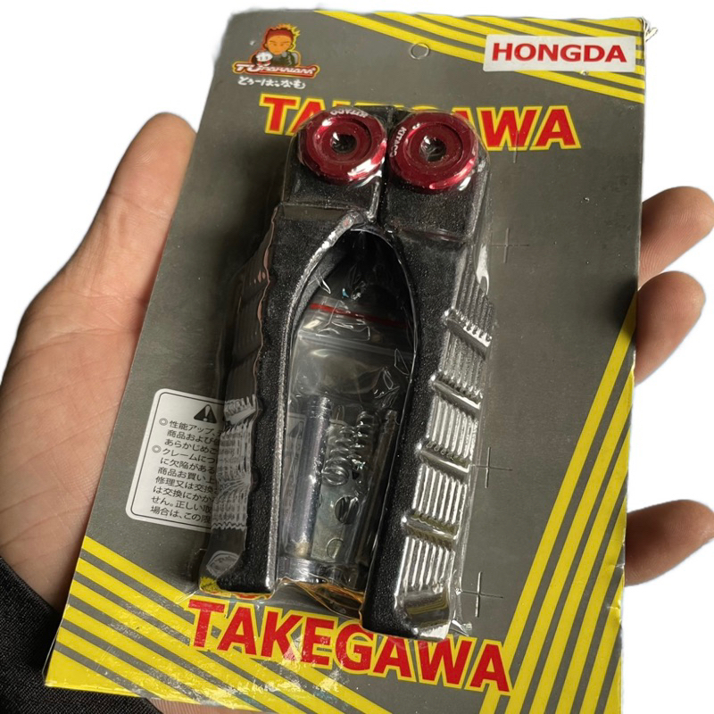 Gác Chân Sau TAKEGAWA Gắn Xe Dream, Wave, Fu Led, Vision, AB ,Nhôm Đúc