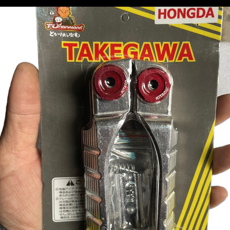 Gác Chân Sau TAKEGAWA Gắn Xe Dream, Wave, Fu Led, Vision, AB ,Nhôm Đúc