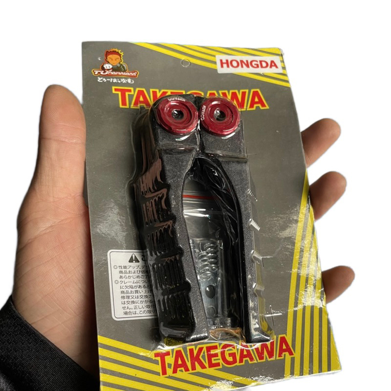 Gác Chân Sau TAKEGAWA Gắn Xe Dream, Wave, Fu Led, Vision, AB ,Nhôm Đúc