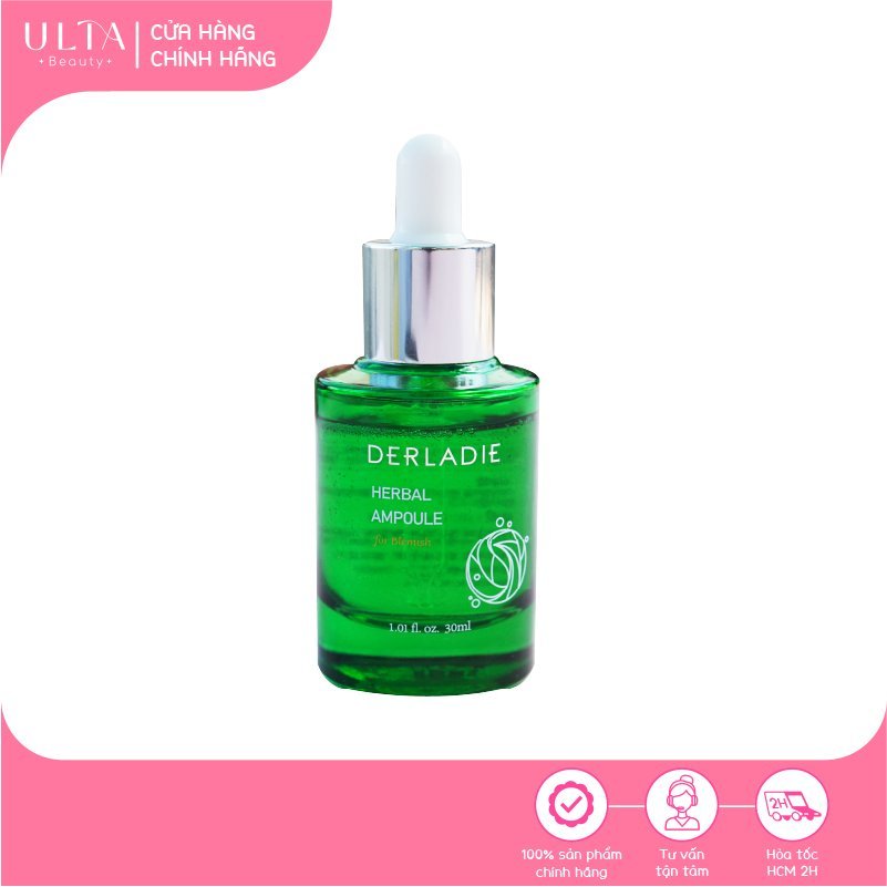 Tinh Chất Derladie Herbal Ampoule For Blemish (30ml)