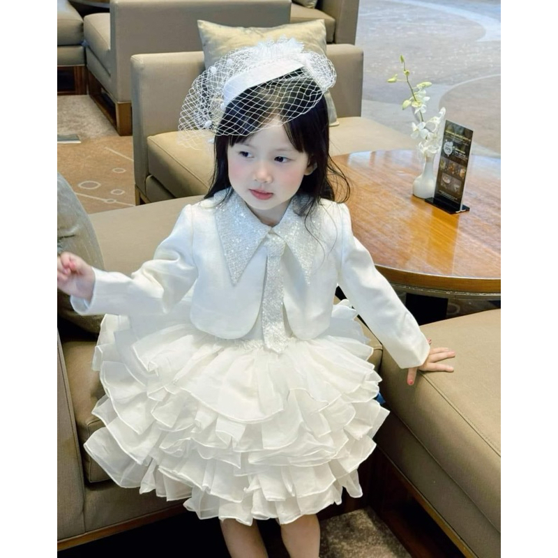 Mũ công nương  cổ điển cho bé siêu xinh