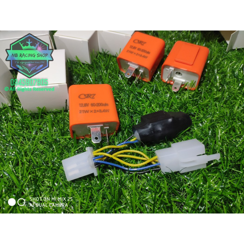 Mạch Hazard Ưu Tiên Lắp Satria Raider GSX Exciter Vario Sonic Bandit chống Nước BH1 Năm.NB shop