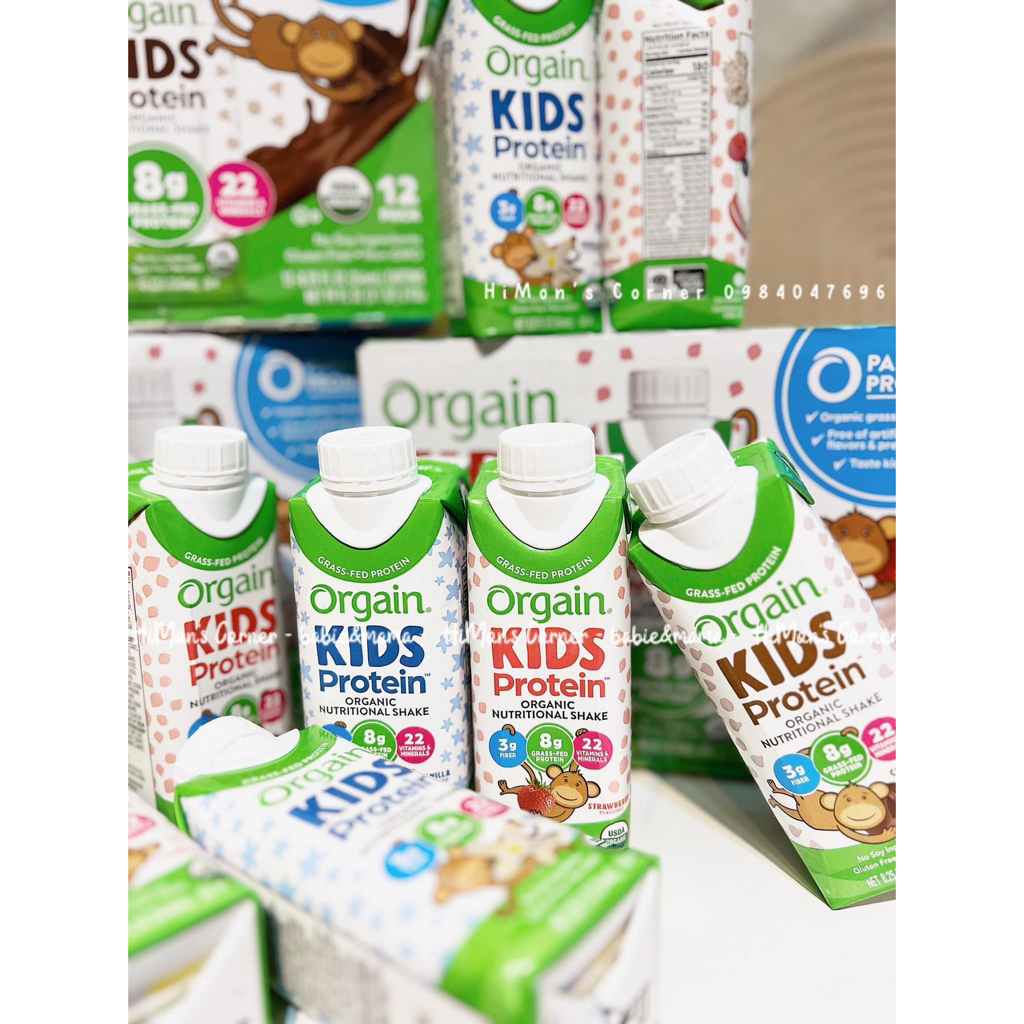 Sữa Orgain Kids Protein 244ml cho bé 2 tuổi [ Hàng Air ]