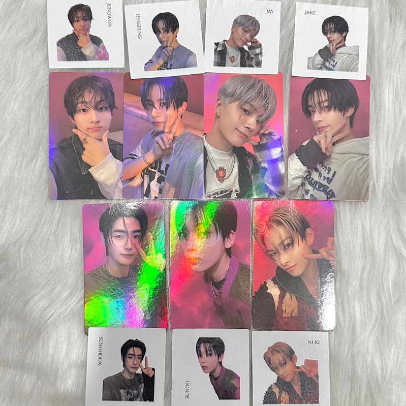 Card bo góc ENHYPEN - ORANGE BLOOD pob các web