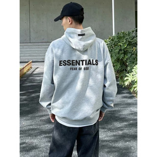 Áo khoác Hoodie ESSENTIALS  Form Unisex Nam Nữ - Chất liệu nỉ chân cua Full Tag