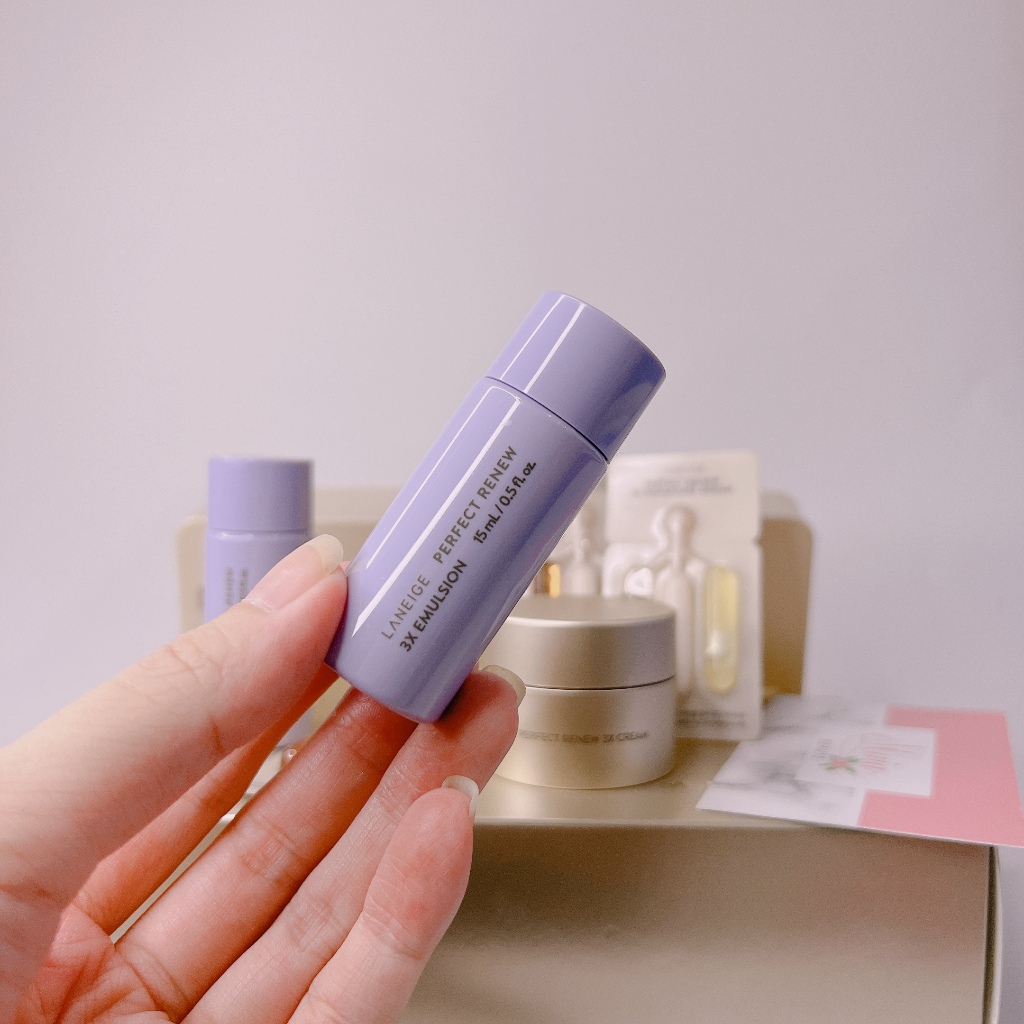 Các sản phẩm Dòng chống lão hóa Laneige Perfect Renew 3X