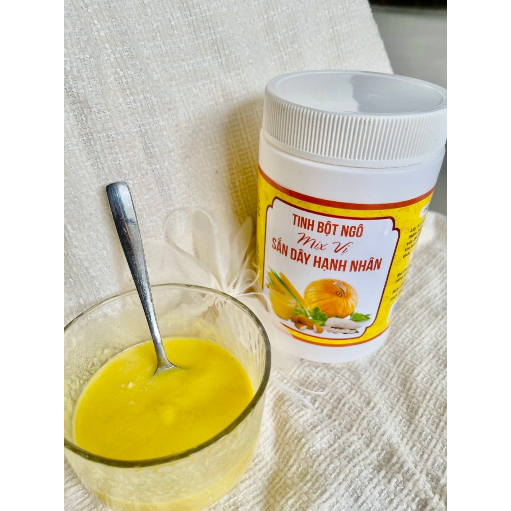 Bột ngô mix sắn dây, hạnh nhân, giảm cân , đẹp da