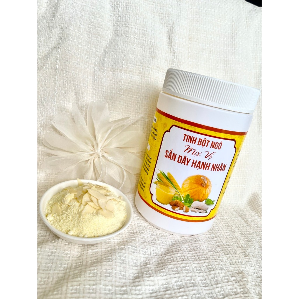 Bột ngô mix sắn dây, hạnh nhân, giảm cân , đẹp da