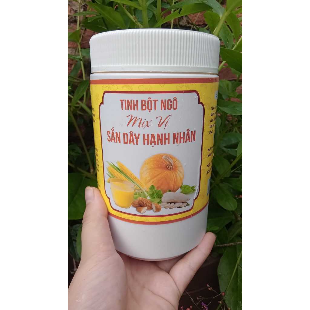 Bột ngô mix sắn dây, hạnh nhân, giảm cân , đẹp da
