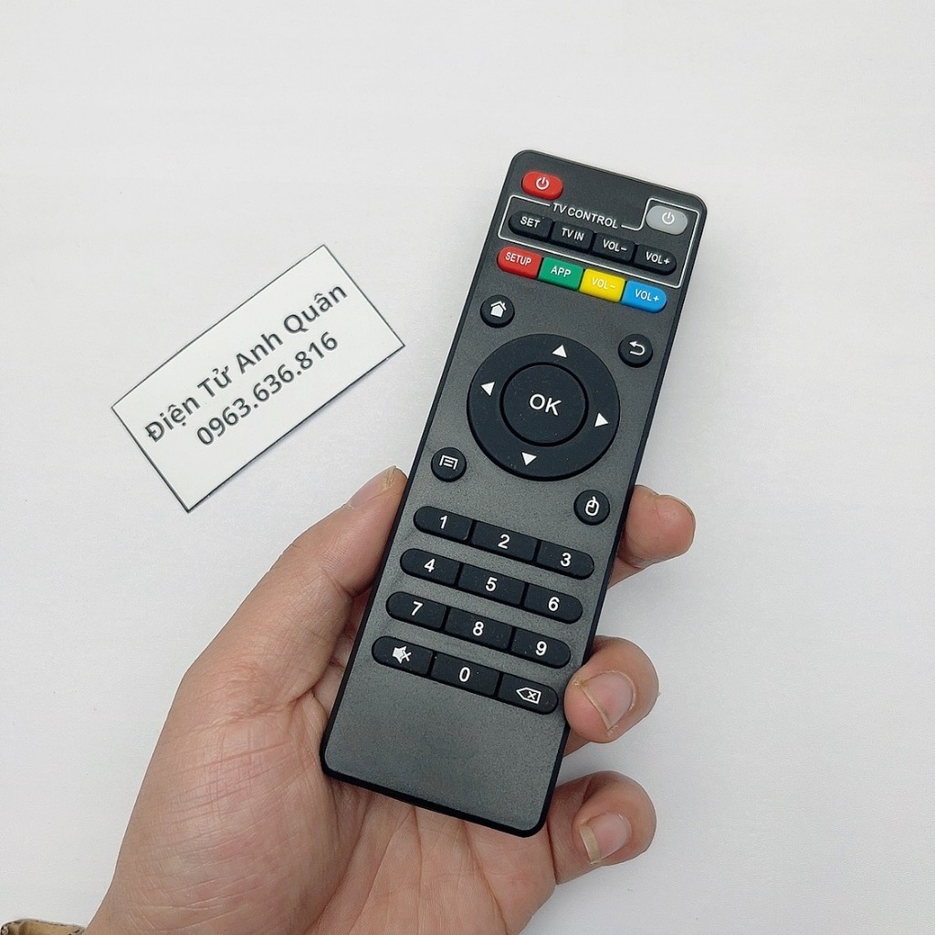 Remote Điều Khiển đầu box MXQ các dòng Android Tv Box Mxq-4K Mxq Pro H96