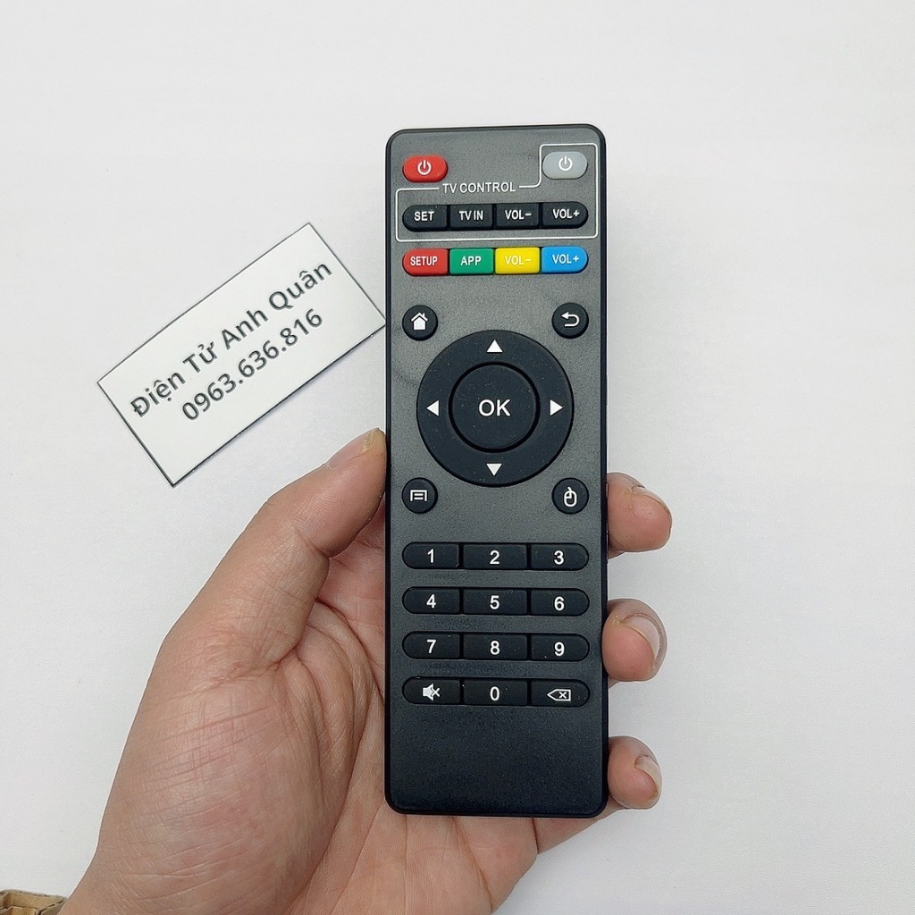 Remote Điều Khiển đầu box MXQ các dòng Android Tv Box Mxq-4K Mxq Pro H96