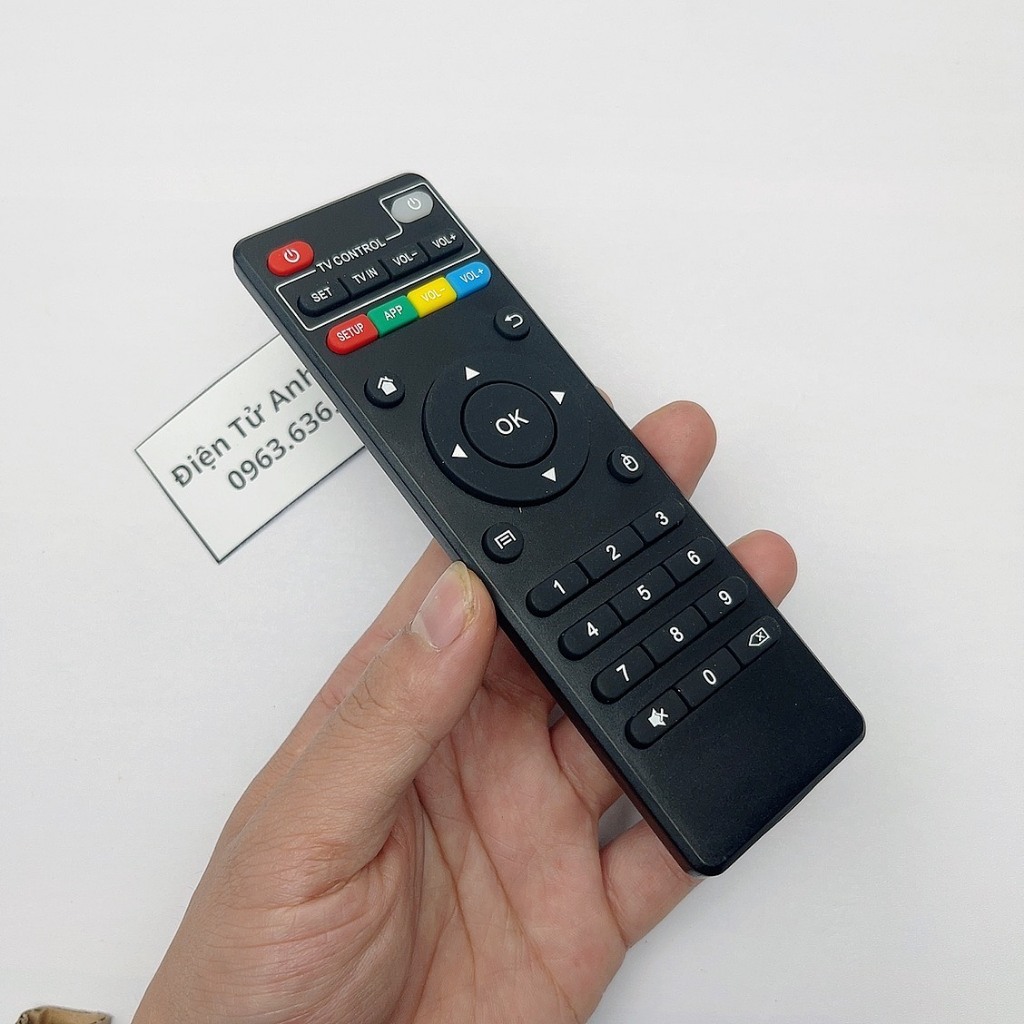 Remote Điều Khiển đầu box MXQ các dòng Android Tv Box Mxq-4K Mxq Pro H96