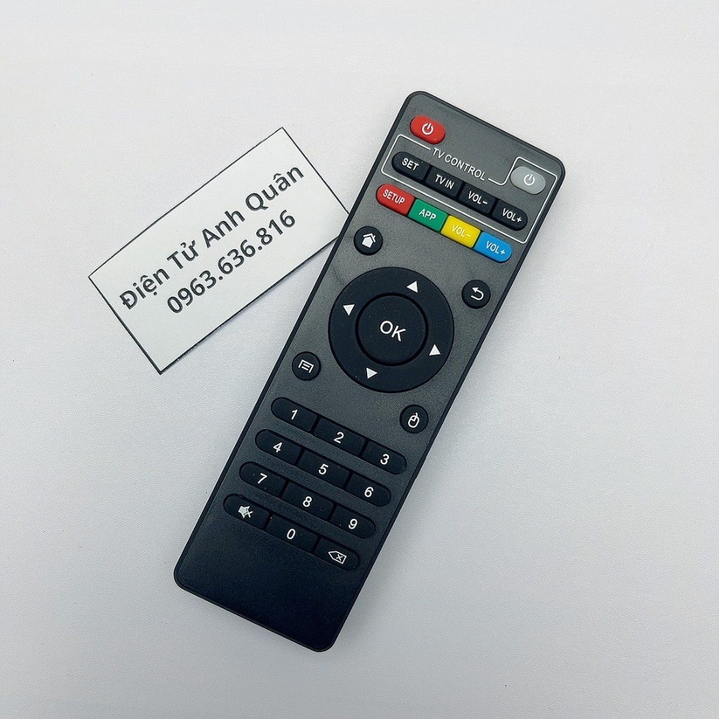 Remote Điều Khiển đầu box MXQ các dòng Android Tv Box Mxq-4K Mxq Pro H96