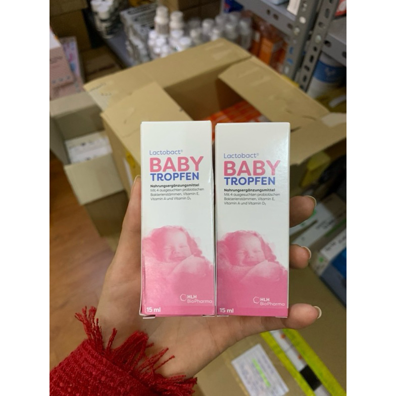 Men vi sinh đa chủng Lactobact Baby Tropfen Đức 15ml cho bé