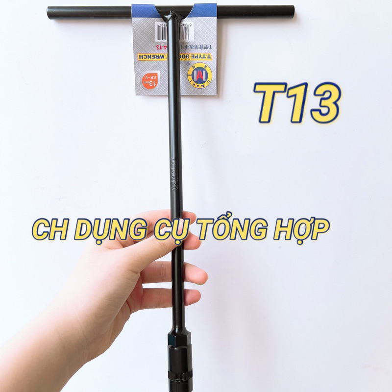 Cần tuýp chữ T 13mm đen F0094-13 C'Mart (T13)