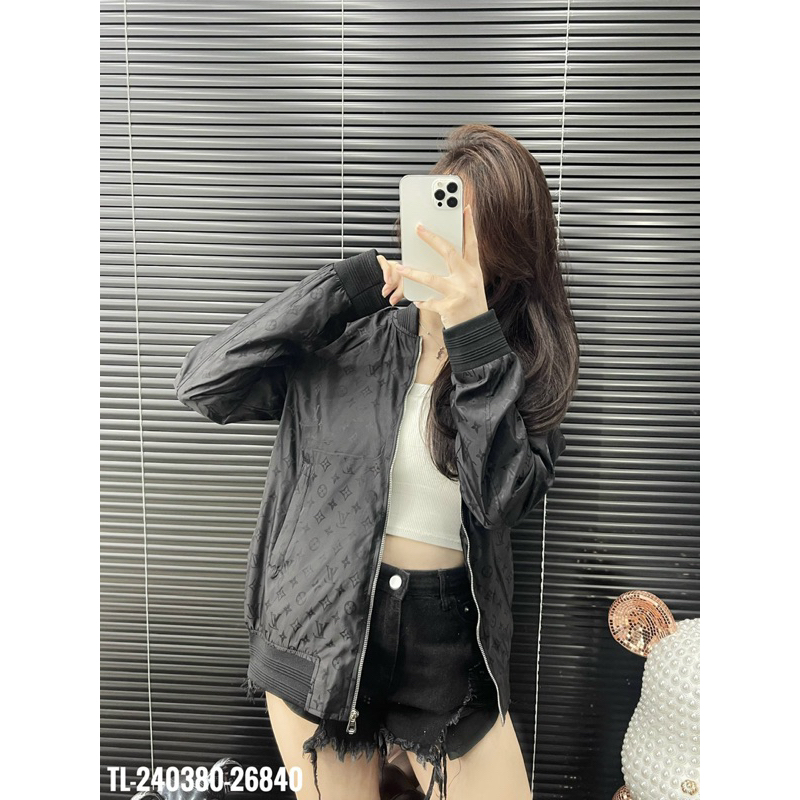 🔥Hot🔥Áo khoác gió LV monogram thiết kế hot trend Nam Nữ Thu Đông 2023