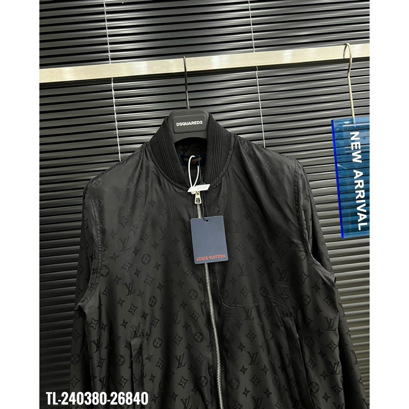 🔥Hot🔥Áo khoác gió LV monogram thiết kế hot trend Nam Nữ Thu Đông 2023