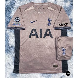 Bộ Áo bóng đá tot - tottenham nâu hàng Thailand chuẩn thi đấu 100%. mùa mới 2023 - 2024
