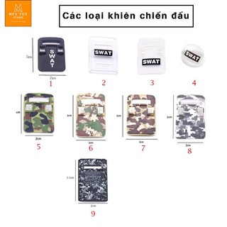 Đồ chơi lắp ráp swat army , mô hình lắp ghép quân sự - Combo khiên SWAT chiến đấu No.405