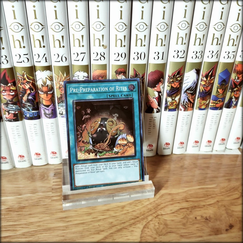 Thẻ bài Yugioh Chính Hãng Pre-Preparation of Rites