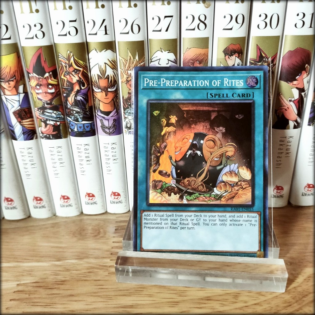 Thẻ bài Yugioh Chính Hãng Pre-Preparation of Rites